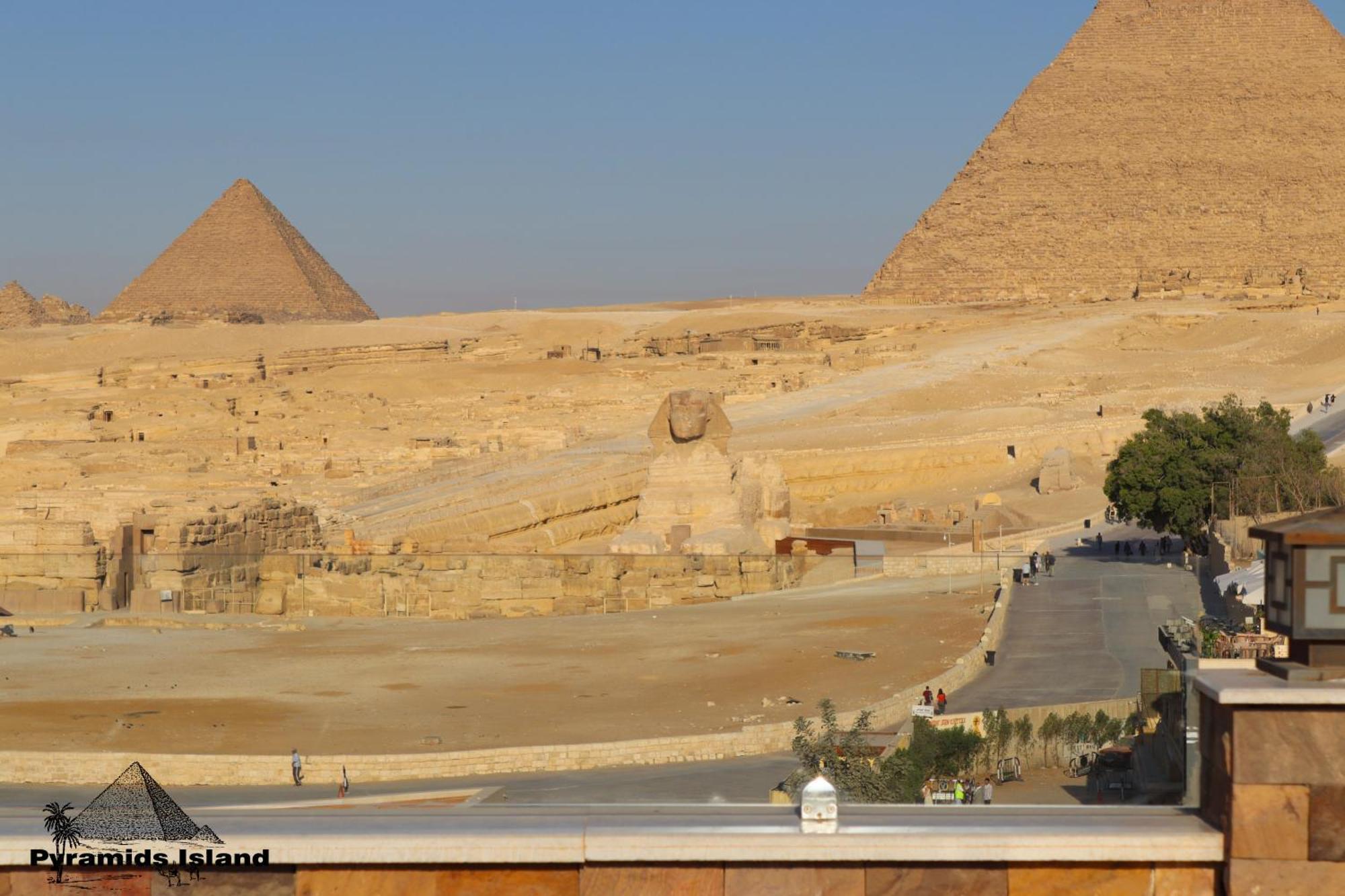 Pyramids Island Bed & Breakfast Kafrat al Jabal Exterior photo