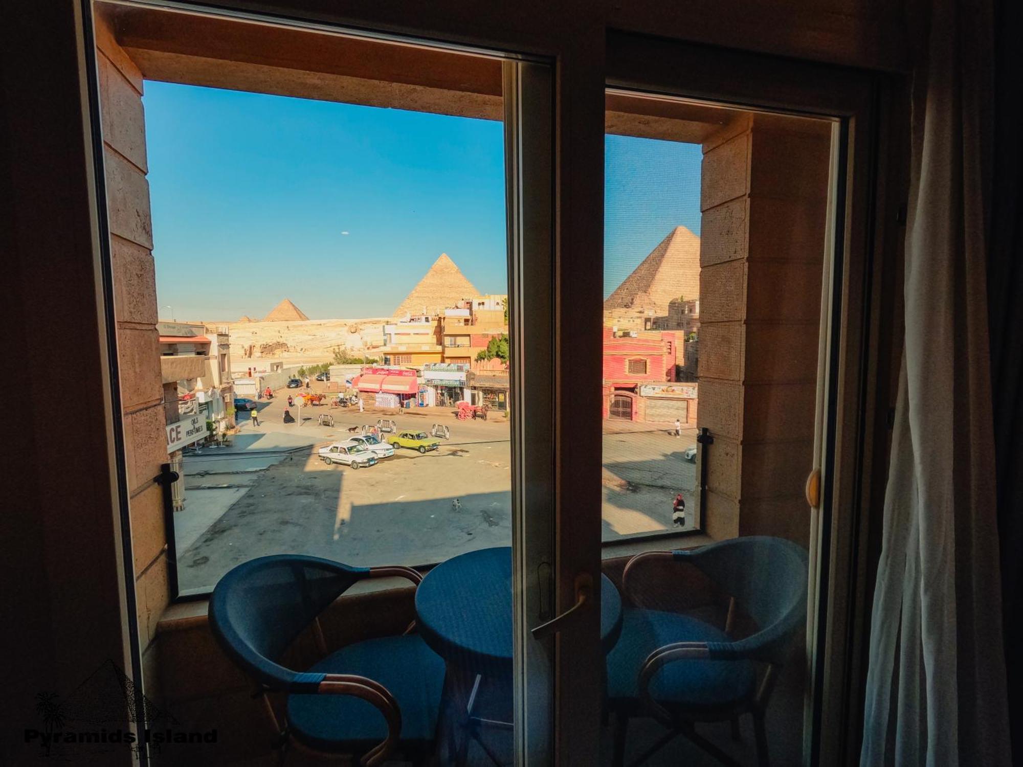 Pyramids Island Bed & Breakfast Kafrat al Jabal Exterior photo