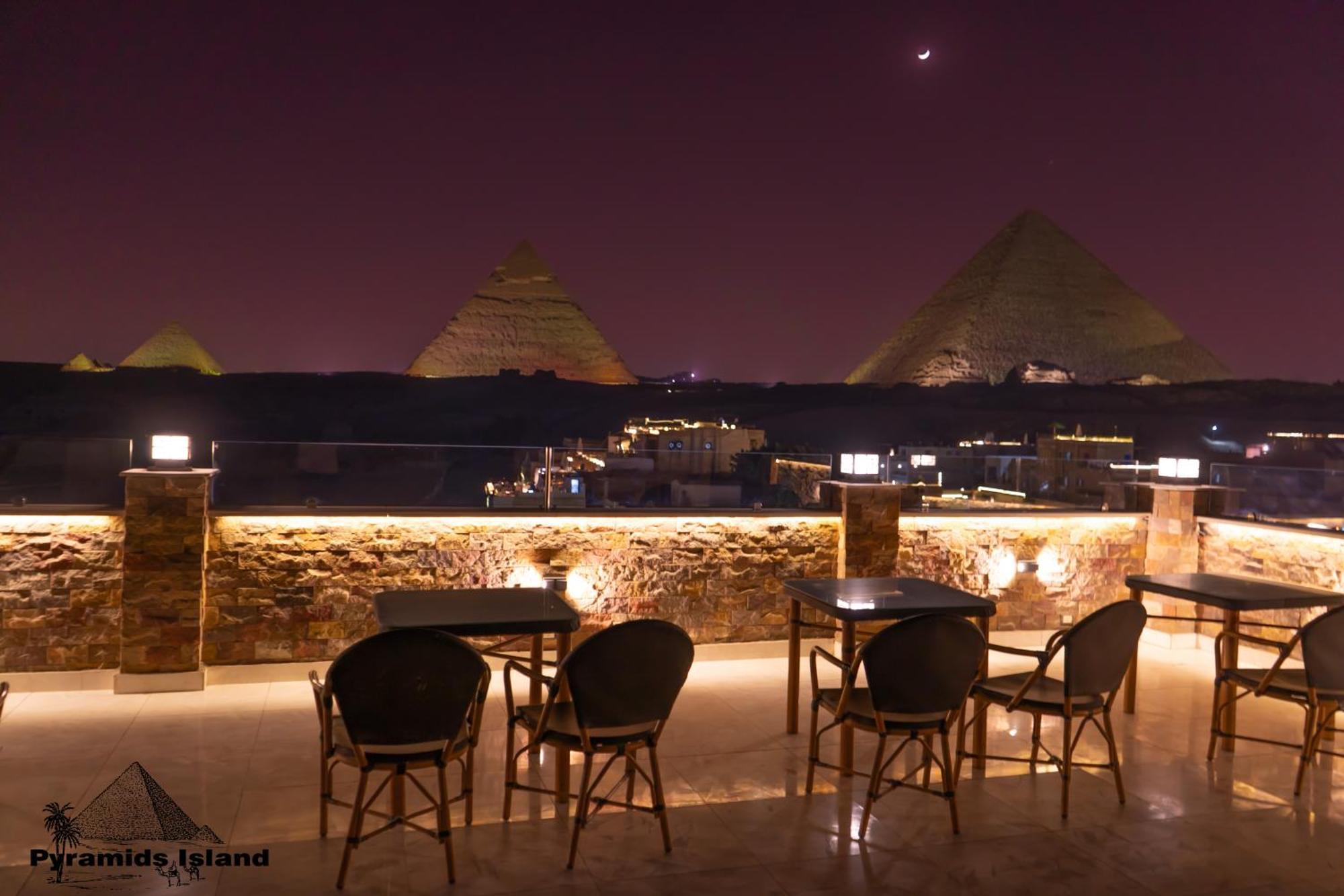 Pyramids Island Bed & Breakfast Kafrat al Jabal Exterior photo