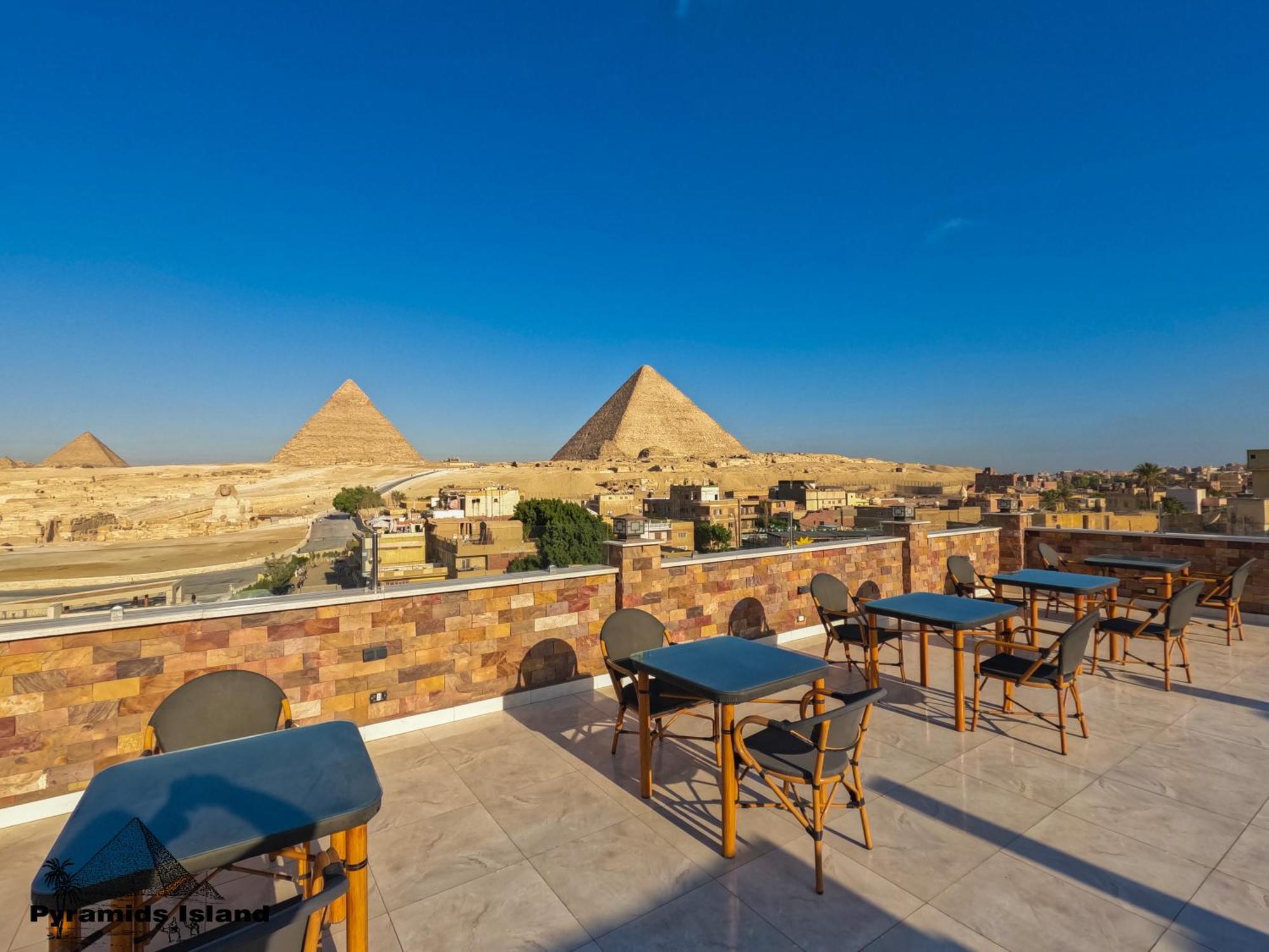 Pyramids Island Bed & Breakfast Kafrat al Jabal Exterior photo